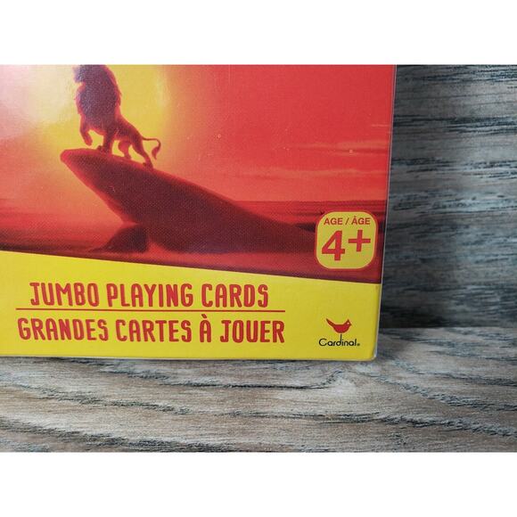 Disney The Lion King Jumbo Playing Cards for Kids - Picture 2 of 5
